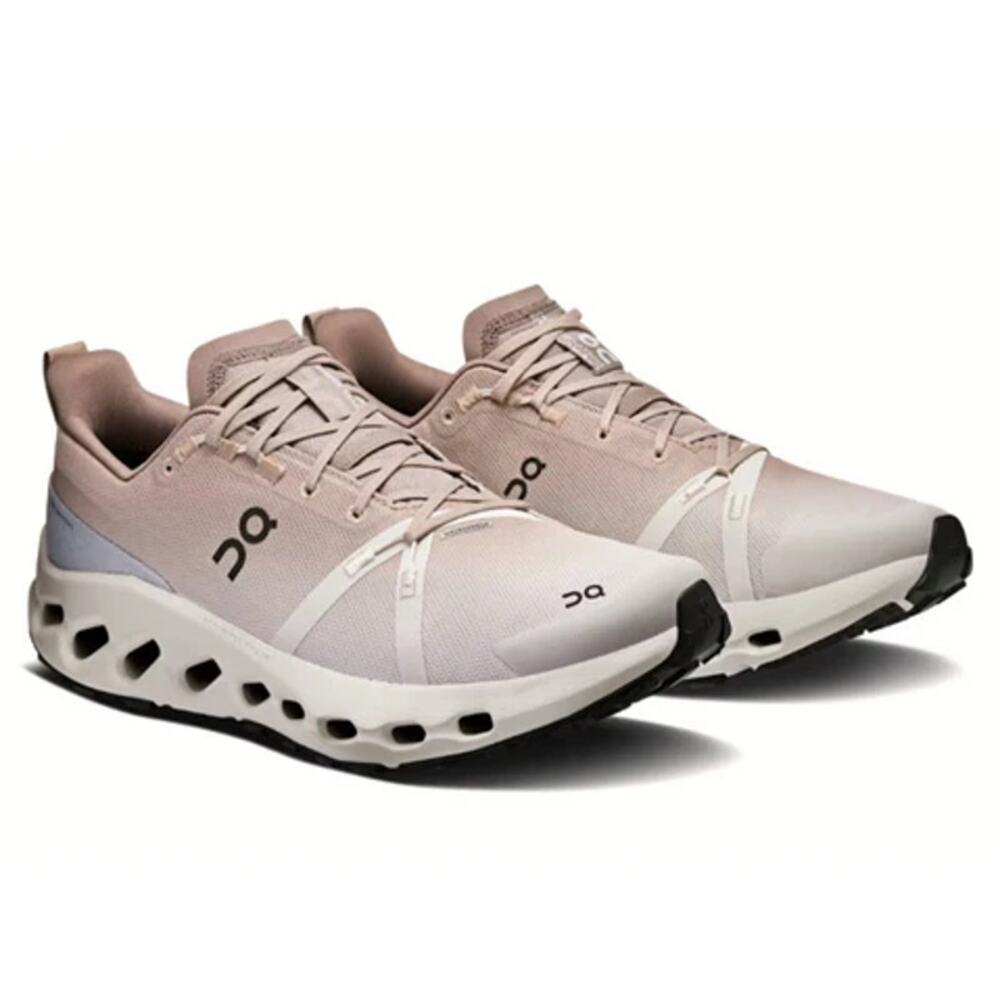 NIB On Cloudsurfer Trail Waterproof Sneaker Shoes Ice/Cream Womens Size 10.5